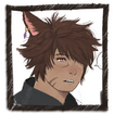 picture of a catboy warrior of light from final fantasy xiv